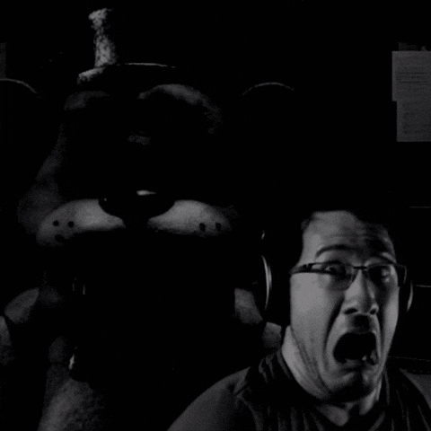 Scared Five Nights At Freddys GIF