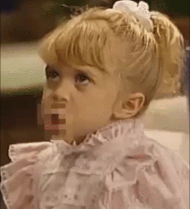 Michelle Tanner Wow GIF by Bubble Punk - Find & Share on GIPHY