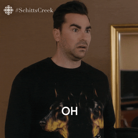 sarcastic schitts creek GIF by CBC