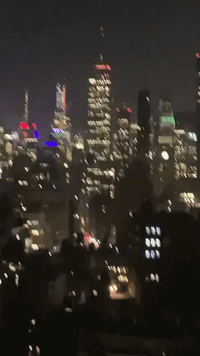 Empire State Building Lit Up in Purple and Gold After LSU Clinches National Championship
