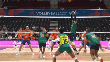 Power Boom GIF by Volleyball World