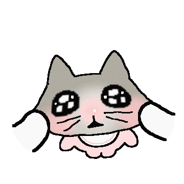 고양이 하트 Sticker