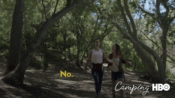 no thank you hbo GIF by Camping