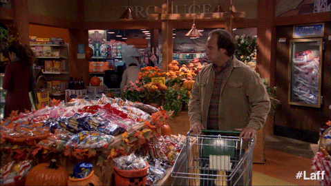 Grocery Store Reaction GIF by Laff - Find & Share on GIPHY