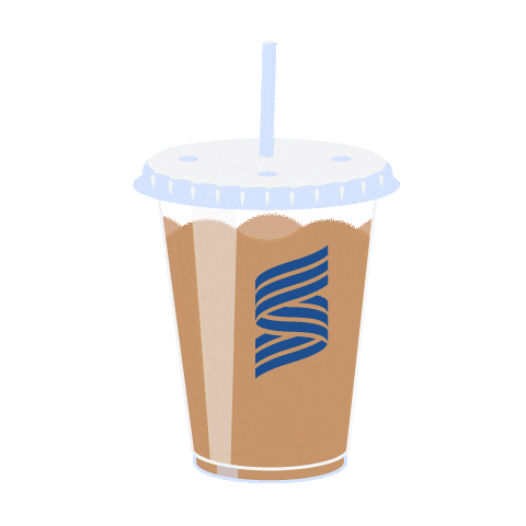 Iced Coffee Sticker by University of Wisconsin-Stout