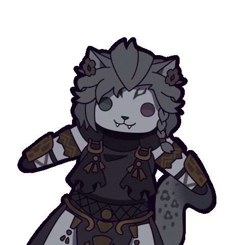 Chibi Warrior Sticker