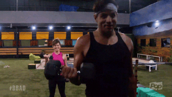 working out big brother GIF by Big Brother After Dark