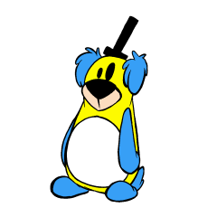 Animation Blame Me Sticker