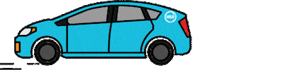 Car Rental Vacation Sticker by Hui Car Share