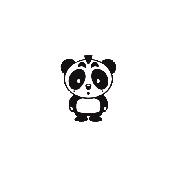 Nicola Formichetti Pandas Sticker by NICOPANDA