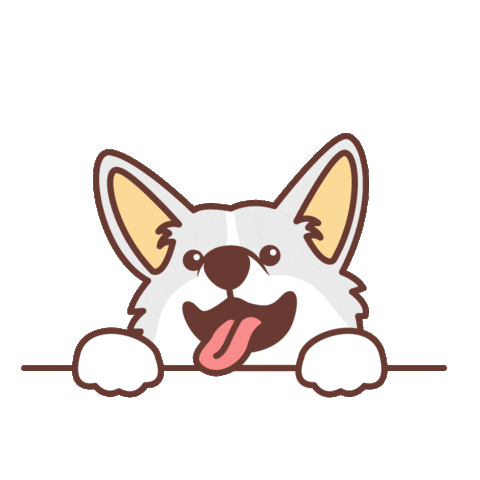 Dog Sticker by Patas Dadas