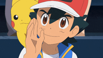 Ash Ketchum Smile GIF by Pokémon