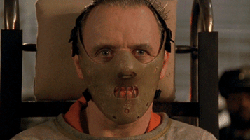 restrained hannibal lecter GIF