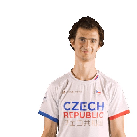 Waving Czech Republic Sticker by Český olympijský tým