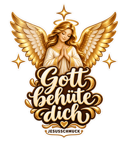 Jesusschmuck Sticker