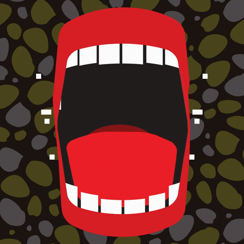 Space Invaders Chocolate GIF