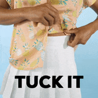Tuck It GIF by TipsyElves.com