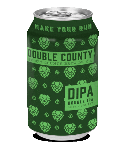 Beer Hello Sticker by Dry County Brewing Co.