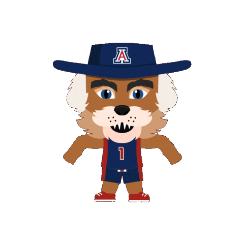 Wilbur Arizonawildcats Sticker by The University of Arizona
