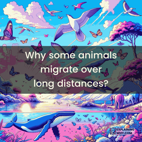 Long-Distance Animal Migration GIF by ExplainingWhy.com