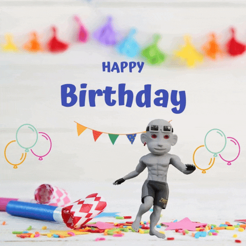 Buoncompleanno Happy Birthday Wishes GIF by Zhot