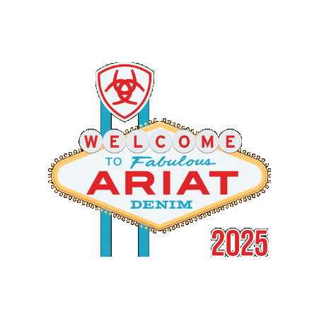 Country Denim Sticker by Ariat