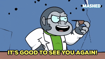 Happy Good To See You GIF by Mashed