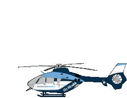 Helicopter Transport Sticker