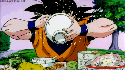 Manga luffy eating anime GIF on GIFER - by Mubor