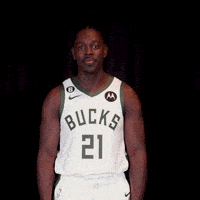 Happy Jrue Holiday GIF by Milwaukee Bucks