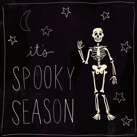 Skeleton Dance Halloween GIF by Susanne Lamb