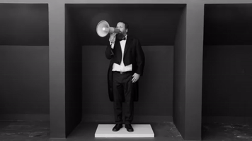 Megaphone Sound Art GIF