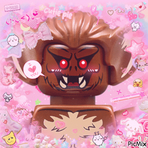 Lego Batman Pink GIF