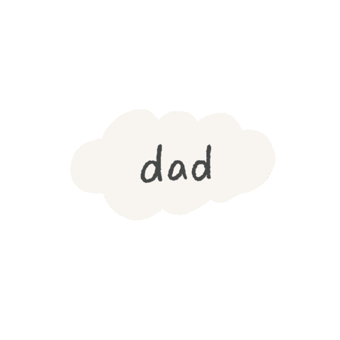 Dad Papa Sticker