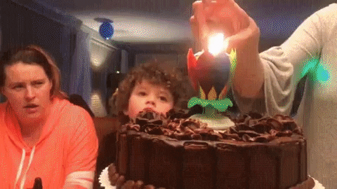 Birthday Candle GIF by moodman - Find & Share on GIPHY