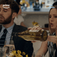 Party Wine GIF by Prime Video Comedy