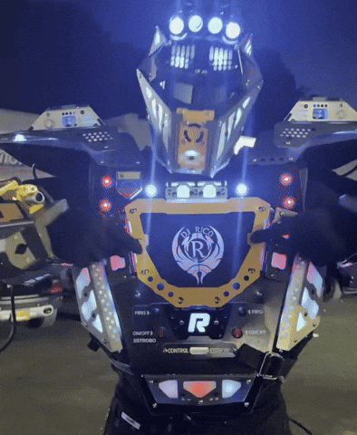 Robot Led GIF by Junior Ascanio