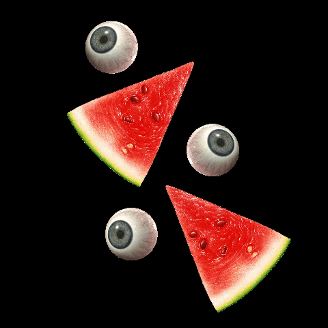 anamariarojasl red eyes eye watermelon GIF