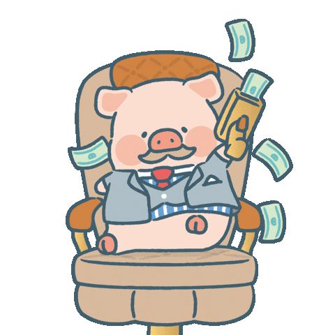 Piggy Sticker