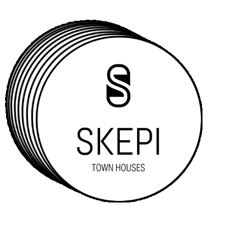 Skepi Town Houses Sticker