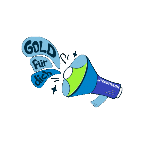 Sport Gold Sticker by Decathlon Deutschland