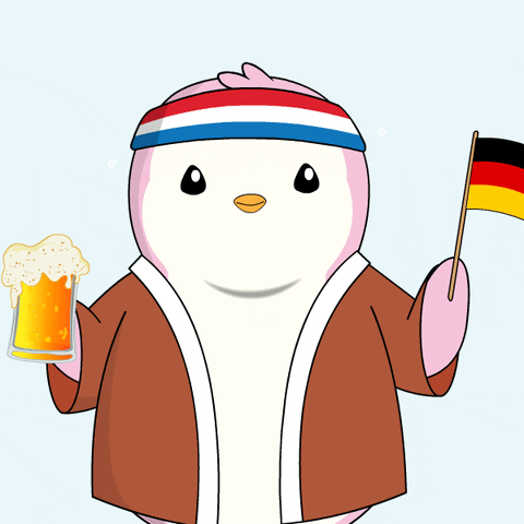 Germany Beer GIF by Pudgy Penguins