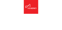 The Agency Sticker by The Agency Hall & Hunter