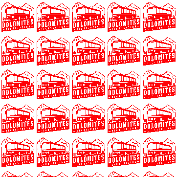 Dolomites Sightseeing Sticker