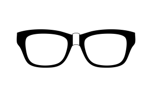 Glasses Nerdot Sticker