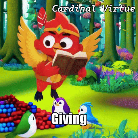 Joy Forest GIF by The Cardinal Virtue