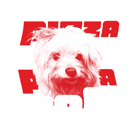 Dog Sticker by Pizzadog