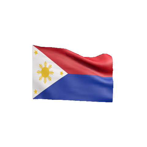 philippine flag waving animation