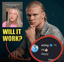 Erling Haaland Hi Mommy GIF