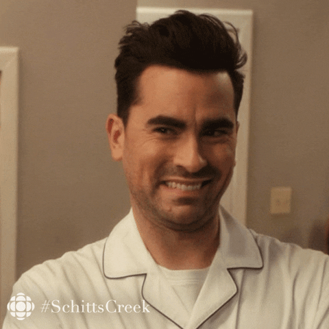 Schitts Creek Yes GIF by CBC